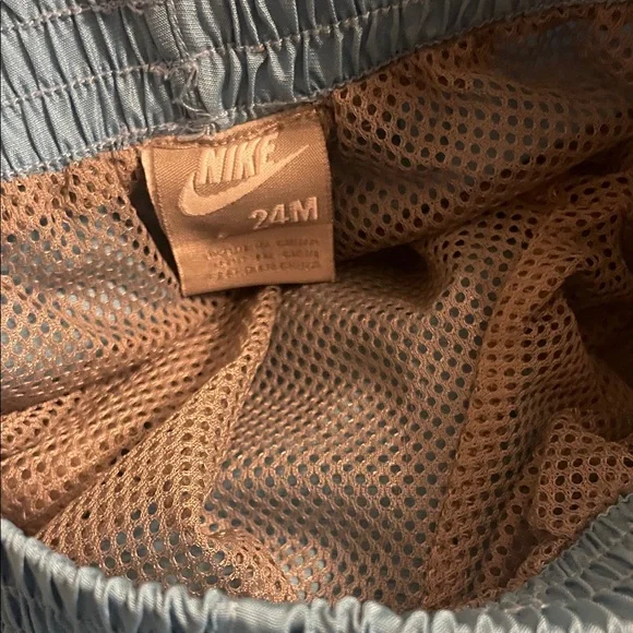 Nike Grey Top with Light Blue Athletic Shorts Set 24 months - Picture 3 of 3